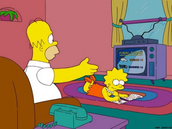 The Simpsons - Super Bowl
