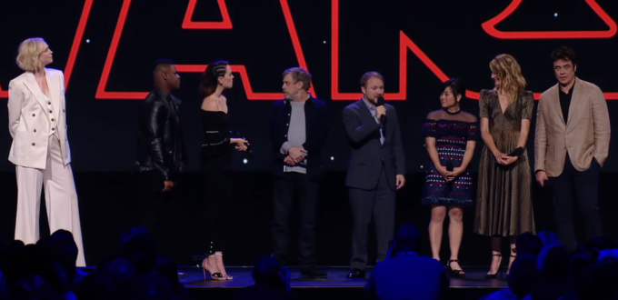 MUST SEE: Star Wars: The Last Jedi Cast Unites at D23