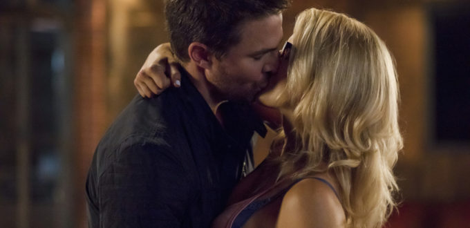 Oliver and Felicity Lock Lips in Promo Images for Episode 6.03 of Arrow