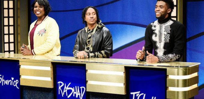 T’Challa Visits “Black Jeopardy” on SNL