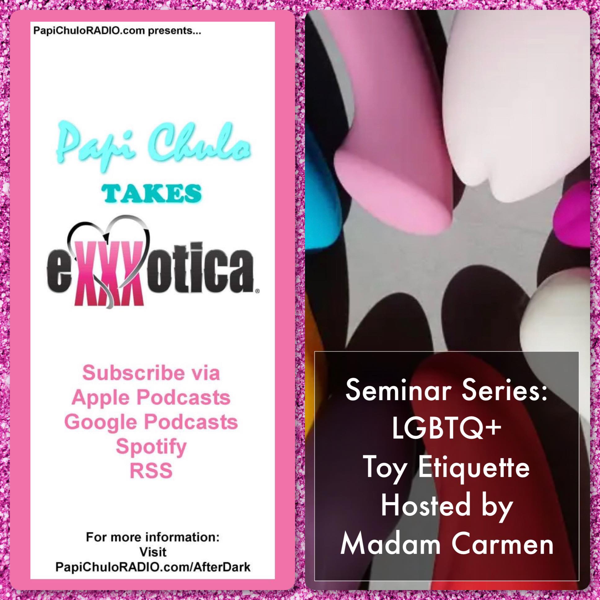 “LGBTQ+ Toy Etiquette” – EXXXOTICA Miami 2023 Seminar Series